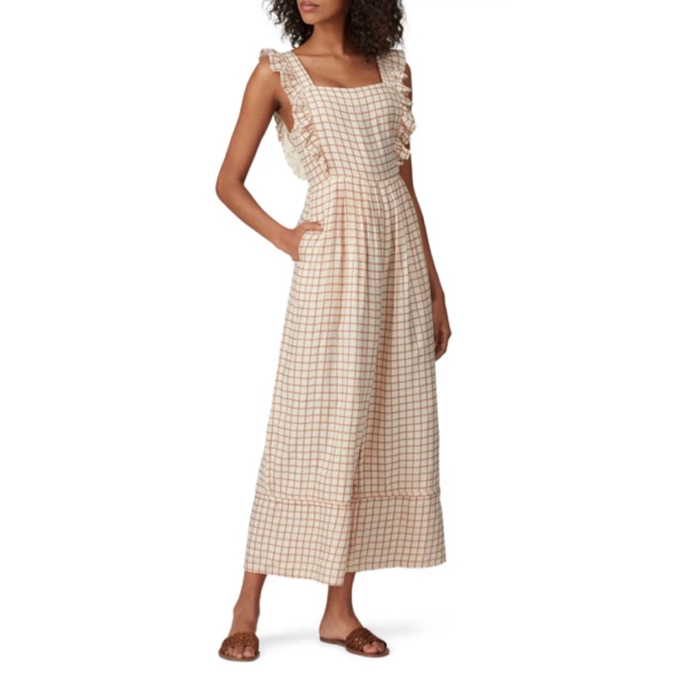 Sancia Cream The Ines Jumpsuit Size XS $189